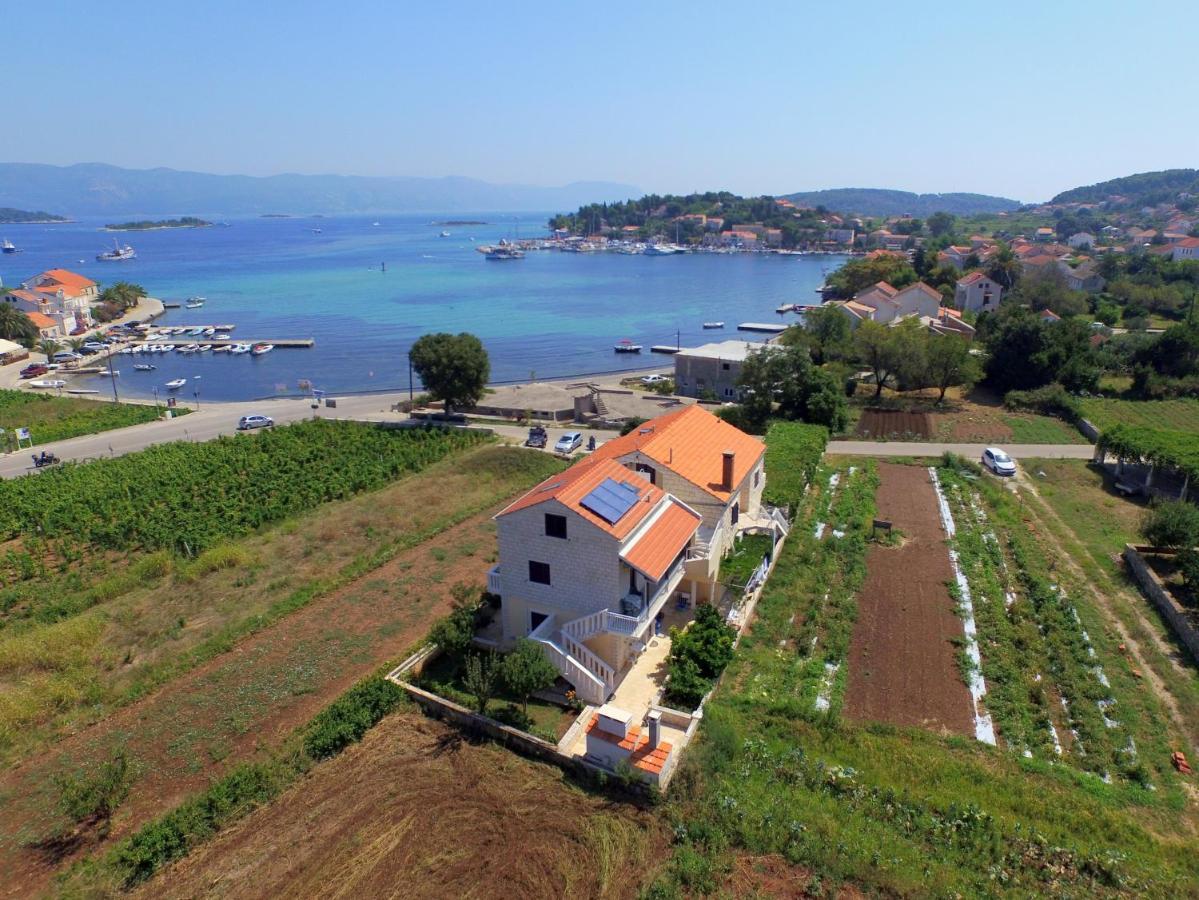 Apartmani Fides Lumbarda Bagian luar foto