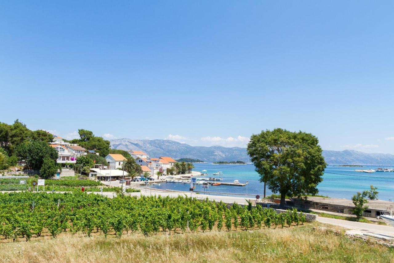 Apartmani Fides Lumbarda Bagian luar foto