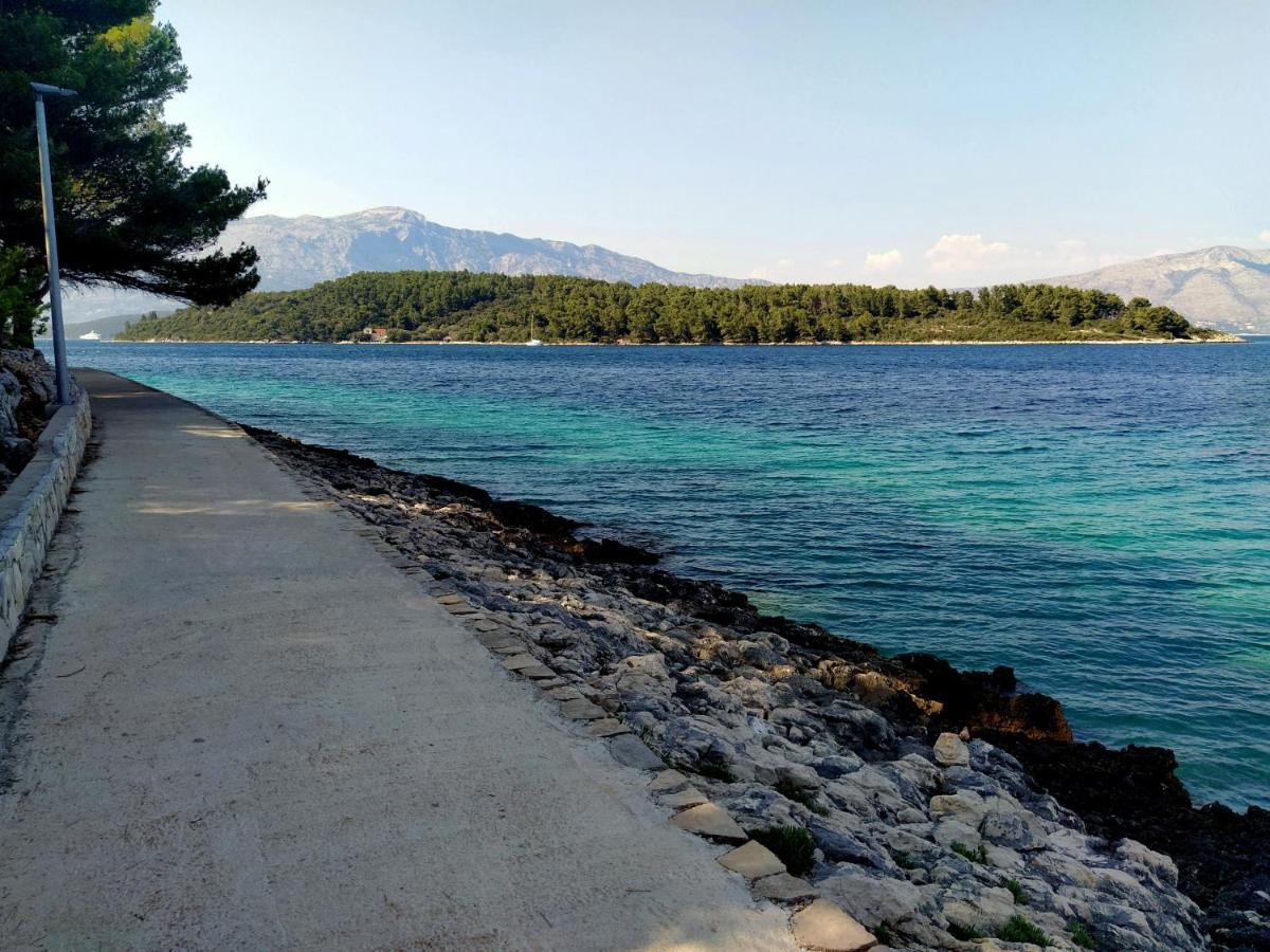Apartmani Fides Lumbarda Bagian luar foto