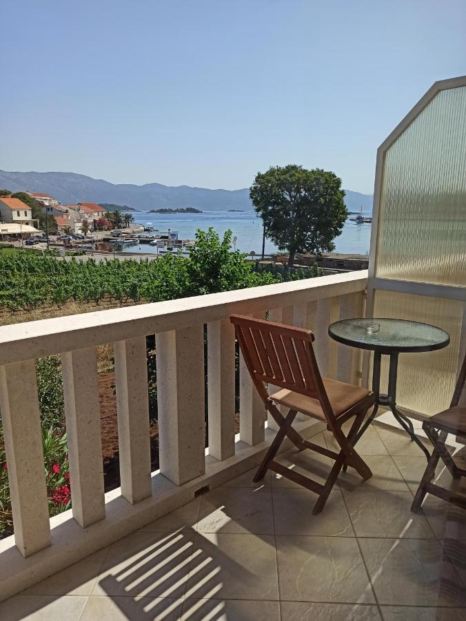 Apartmani Fides Lumbarda Bagian luar foto
